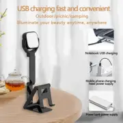 LED Video Light with Phone Holder for Video Recording Live Streaming