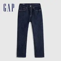 在飛比找蝦皮商城優惠-Gap 女裝 高腰直筒牛仔褲-深藍色(728985)