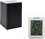 Kings Stayzcool 110L Upright Fridge Freezer |12V/24V | Reversible Door | Ute Caravan Boats Camping Picnic + Wireless Thermometer
