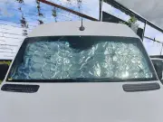 solar insulation screen sun shade Merc SPRINTER 2018 on RV thermalscreen 9 layer