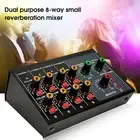 Mix-428 Sound Mixer Durable 60hz Audio Cutting Metal Shell Mini Mixer Easy Use