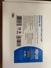 Tripp-Lite B150-1A1-DVI Displayport To DVI Over Cat5/6 Active Extender Kit NEW