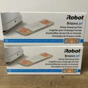 2 ~Damp Sweeping Pads for iRobot Braava jet (10-Pack) - White - Free Shipping
