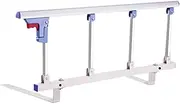 Foldable Bed Rail Guard for Elderly, Adults Assist Handle Bed Railing Hospital Safety Side Metal Grip Bumper Bar 95 * 38Cm