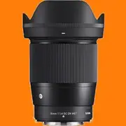 Sigma 16mm f/1.4 DC DN Contemporary Lens (Nikon Z) - Brand New