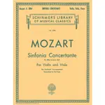 【買樂譜找我】【全新福利品】MOZART SINFONIA CONCERTANTE SCORE AND PARTS