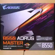 GIGABYTE B550 AORUS MASTER GAMING Motherboard w/AM4 Socket and ATX Form Factor