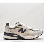 全新 NB YCC X 美國製造M990V3第三代系列經典復古休閒運動跑鞋白色