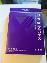 Vault X Eco-Tec SV6 Twilight Masquerade 9-pocket zip binder Unlimited
