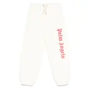 [Palm Angels] Palm Angels Logo-print Track Pants 14 A WHITE