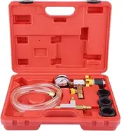 Brake Bleeder Vacuum Pump Kit 6 Pcs Auto Vacuum Tester Pressure Tester Efficient Tool Set for Brake Bleeding and Vacuum Testing