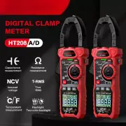 Clamp Meter 1000A 1000V AC DC RMS Digital Clamp Meter Amperimetrica Temperature
