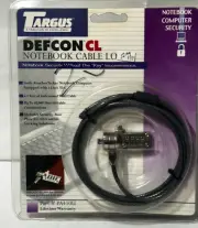 Targus Defcon CL Armor Combination Cable Lock Notebook Security PA410U