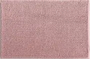 Microfibre Bath Mats Non Slip Absorbent Bathroom Rugs Machine Washable Bath Rugs for Bathroom(40 x 60 cm,Pink)