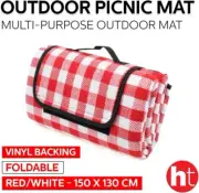 Home Master [2PCE] Outdoor Picnic Mats, Portable, and Durable Camping & Blanket