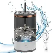 Electric Makeup Brush Cleaner Machine - Ultra Fast USB Make Up Brush Washer | Cosmetic Brush Cleaner | Multi-Use Automatic Cosmetic Tool For Deep Cleaning All Types Of Brushes Set