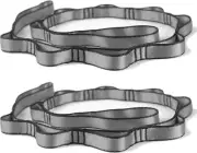 PRIOR FITNESS 2pcs Nylon Daisy Chain Straps For Aerial Yoga Hammock Swing Aerial