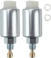 Grass Trimmer Carburetor Fuel Solenoid Carb Solenoid for Briggs & Stratton, 2Pcs