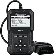 V410 OBD2 Car Scanner Diagnostic Tools: Engine Fault Code Reader Scan Tool with Live Data/Freeze Frame for All OBDII Cars After 1996,Black