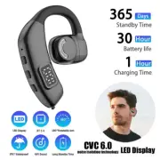 New! Bluetooth 5.4 Bone Conduction Headphones Wireless Earphone Sport Headset US