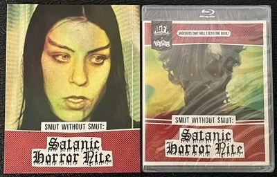 Satanic Horror Nite Blu-ray AGFA Vinegar Syndrome Slipcover Something Weird Smut