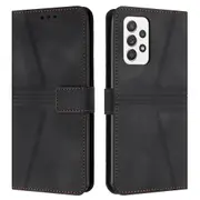 Triangle Leather Phone Case For Samsung Galaxy A73