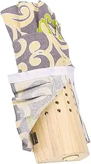 DINHEAROM Sauna Room Wooden Neck Pillow Portable Moxibustion Backrest for Improved Posture Compact Design for Comfort During Sleep and Rest Alleviates Discomfort for Neck and Shoulders