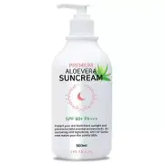 DR.MOON Premium Aloe Vera Sun Cream 500mL SPF50+ PA+++