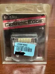 ANDIS CERAMIC EDGE SIZE #5 BLADE HAIRCUT BARBER TOOLS- NEW OLD STOCK