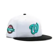 New Era 59Fifty Washington Nationals 10th Anniversary Hat - White/Black