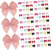 250pcs Mini Satin Ribbon Bows for DIY Craft Decorations Garlands Elegant Bowknots Accessories