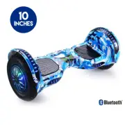 ⭐10" 75cm Electric Hoverboard Bluetooth Speaker LED Light Self Balancing UL AU