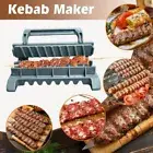 Kebab Maker Plastic Barbecue Meat Skewer Machine Easy Manual Kabob Mould BBQ