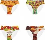 [DDFS] Women Low waisted Brief Sexy Breathable Seamless Underwear Stretch Laser Cut Print Hipster Panty