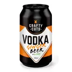 Crafty Cuts Vodka Ginger Beer Can 330mL