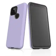 For Google Pixel 4a 5G Case Armour Protective Cover Lavender