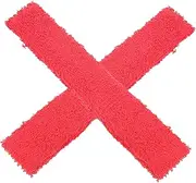2Pcs Cotton Badminton Racket Grip Tape Slip Sweat Absorbing Handle Wrap for Enhanced Control and Comfort During Play for Tennis and Badminton Sports