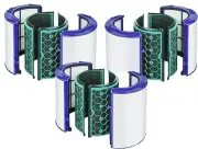3 Pack Filter Set For Dyson Pure Cool HP04 HP05 TP04 TP05 DP04 Air Purifier