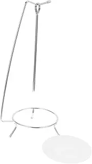 1 Set Barbecue Skewer Stand with Drip Plates Portable Grilling Rack for Camping and Picnics Ergonomic Design for Easy Handling and Simultaneous Skewering