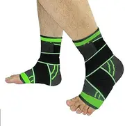 2pcs Joint Protector Ankle Sprain Protection Plantar Socks Ankle Sleeve Ankle Support Brace Warmth Sports Ankle Brace Ankle Brace for Running Guard Brace Nylon