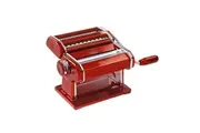Marcato Atlas 150 Design Aluminum Pasta Machine Lasagna Fettucine Maker Red