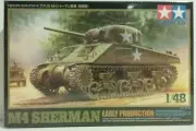 Tamiya 1/48 scale model kit 32505, M4 Sherman (early production)