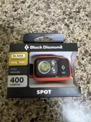 NEW Black Diamond Spot 400 Headlamp, OCTANE RED Brand New Sealed AAA