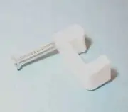 PRO POWER - Cable Clips White for Twin & Earth Cable 2.5mm 100 Pack