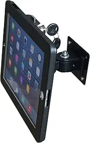 System-S Lockable Wall Mount for iPad Pro 12 9 inch 3rd Gen (2018) Black