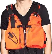 Derwrtup Life Vest Women | Floatation Devices Fishing Life Vest with Reflective Strips - Kayak Life Vest, Fishing Floatation Jacket for Paddle Board, Floating, Kayaking, Boating
