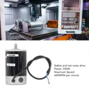 Mini Lathe Motor 550W 6000RPM Large Torsion Low Noise Stable Drive Iron New