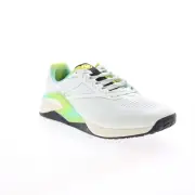 Reebok Nano X2 Smiley Mens Gray Canvas Athletic Cross Training Shoes 11.5