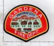 California - Gardena CA Fire Dept Patch - Freeway City