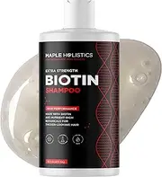Ultra Biotin Shampoo for Thinning Hair - Extra Strength Volumizing Shampoo for Men and Women with B Vitamins and Rosemary Essential Oil - Sulfate Free Shampoo Biotin Formula for Hair and Scalp Care